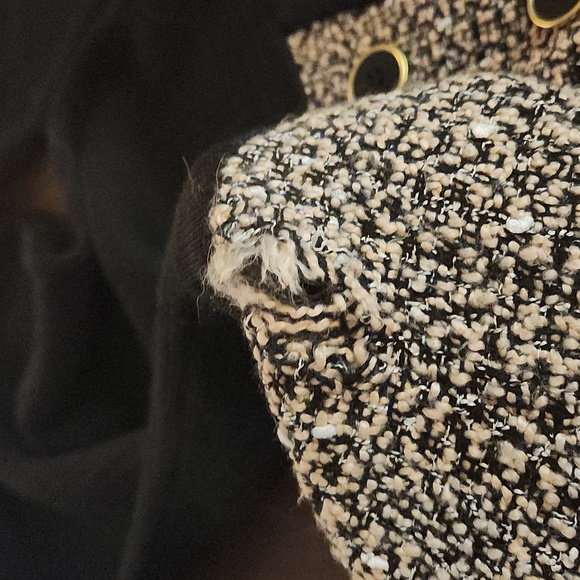 SOLD-Reiss Kelly Black knitted Kelly dress - Picture 6 of 9